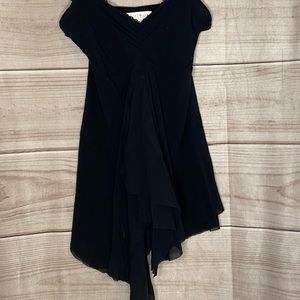 White House Black Market Ruffled Strappy Shirt